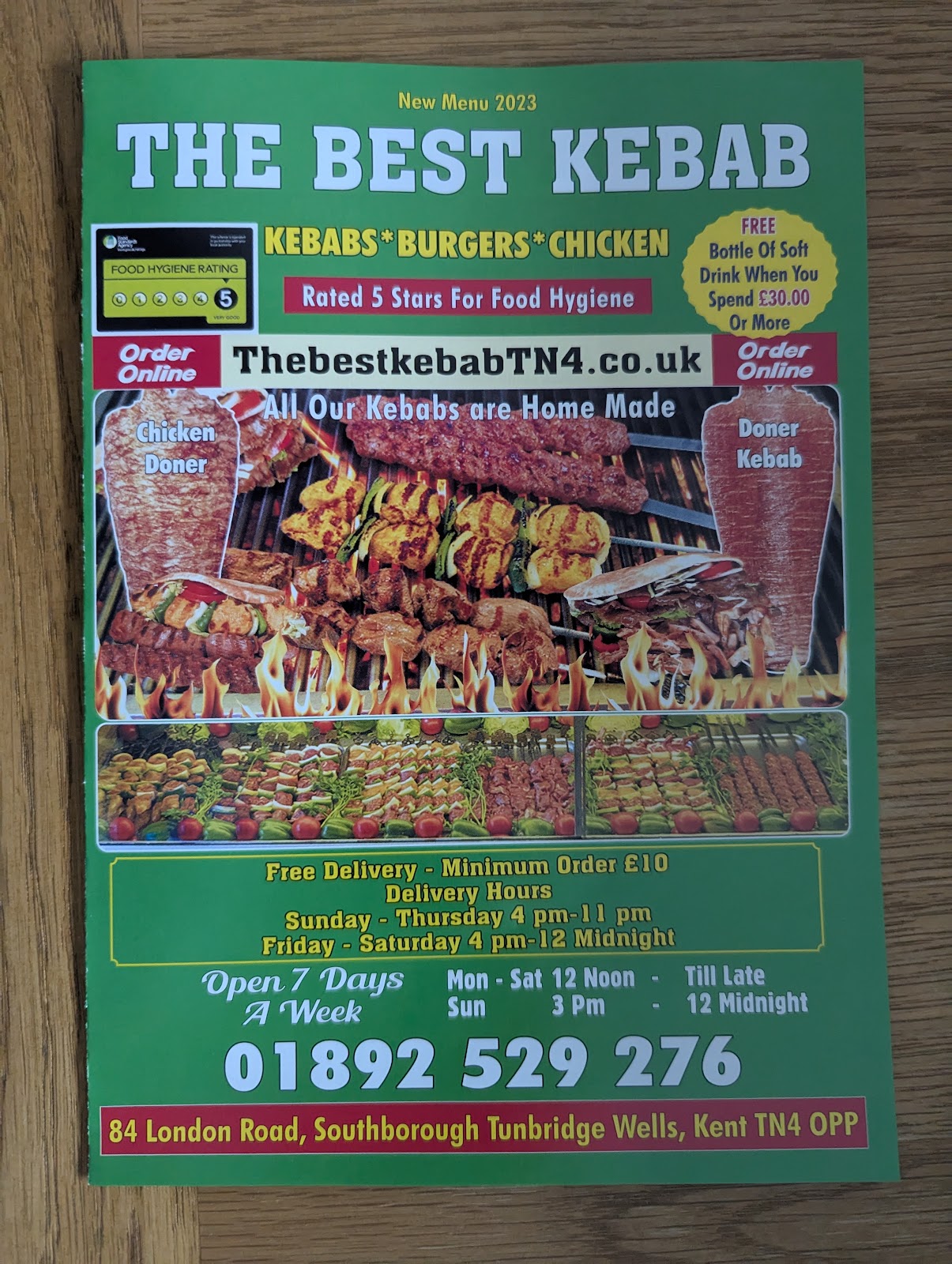 Photo of The Best Kebab - 84 London Rd, Southborough, Tunbridge Wells TN4 0PP